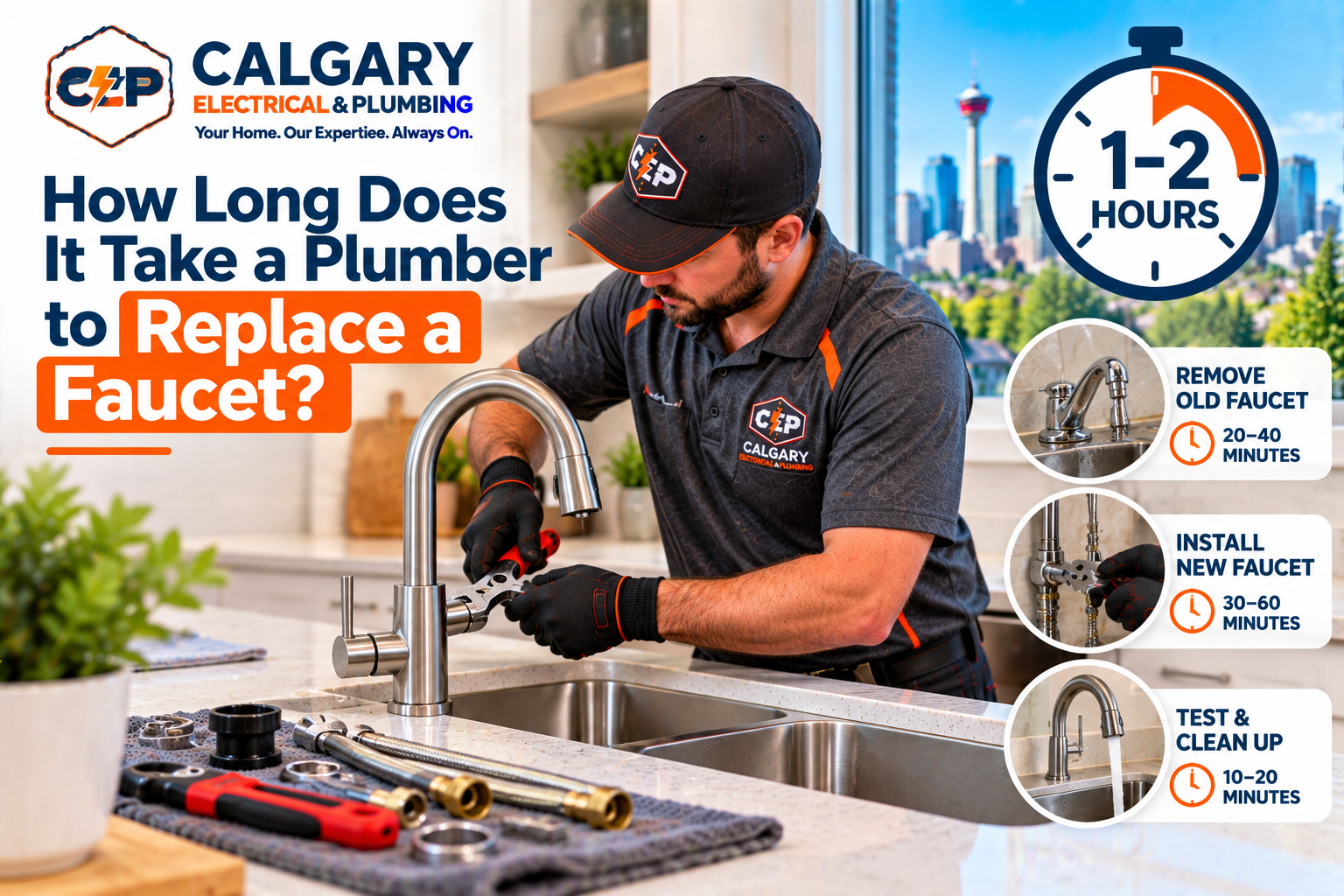 Professional Faucet Replacement Process in Calgary
