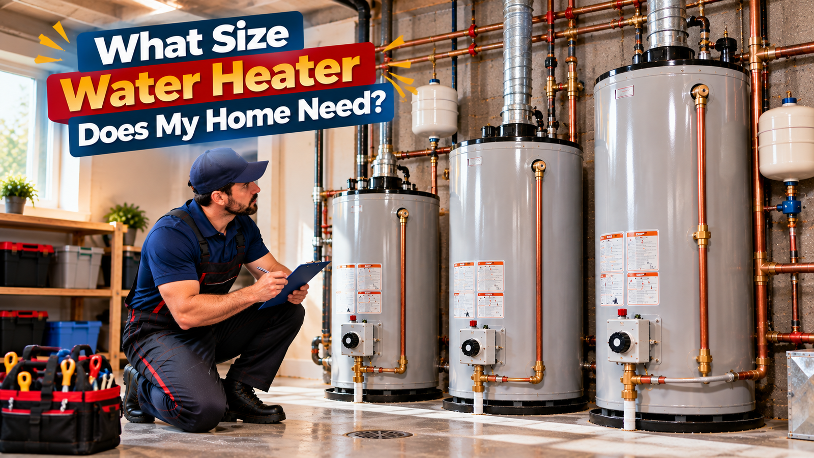 What Size Water Heater Does My Home Need?