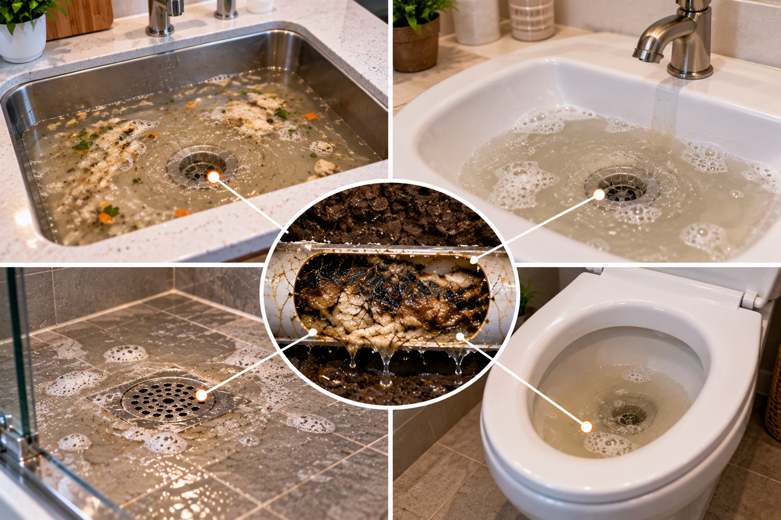 Diagnosing Simultaneous Drain Blockages in Calgary