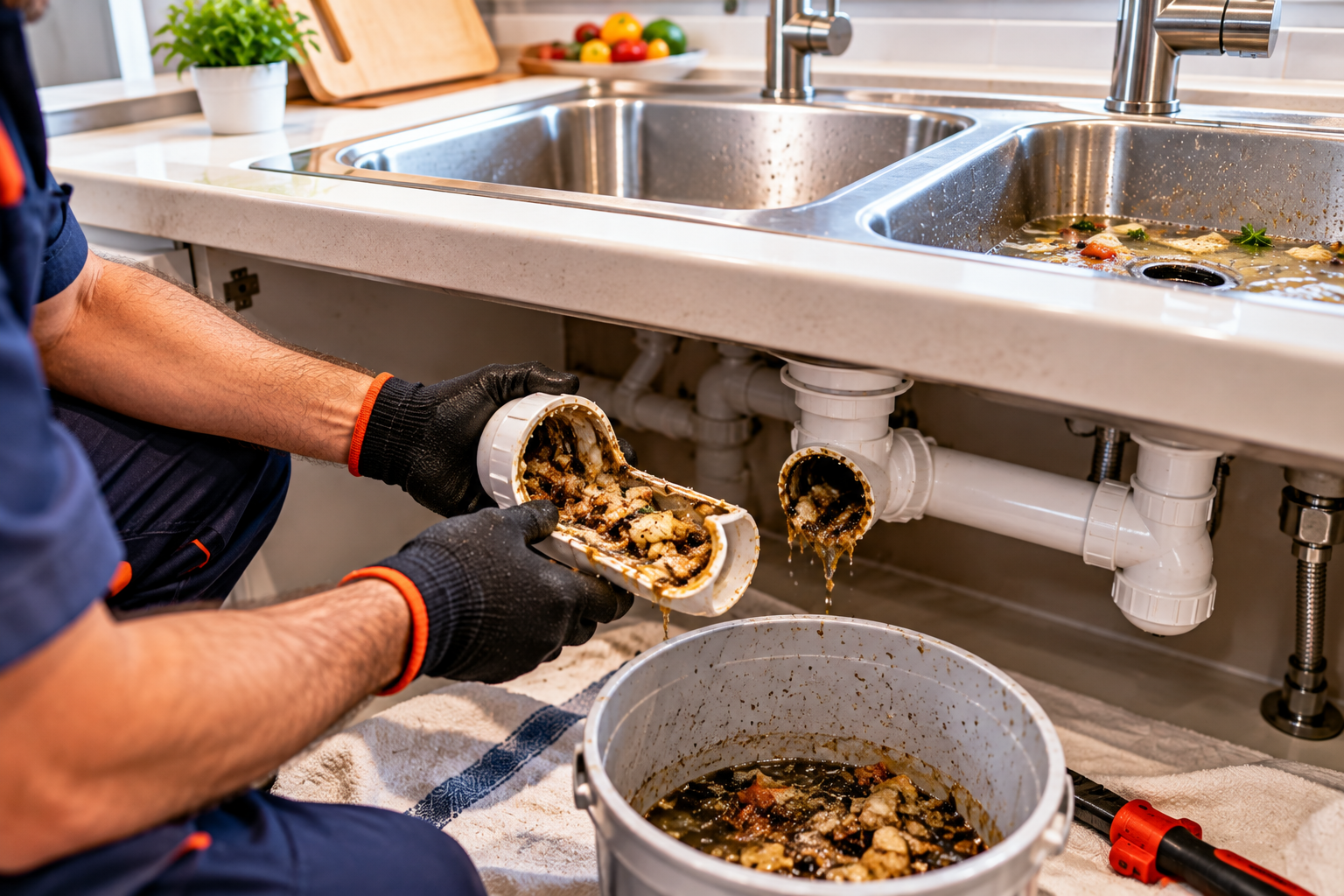 Preventing Recurring Kitchen Sink Blockages in Calgary