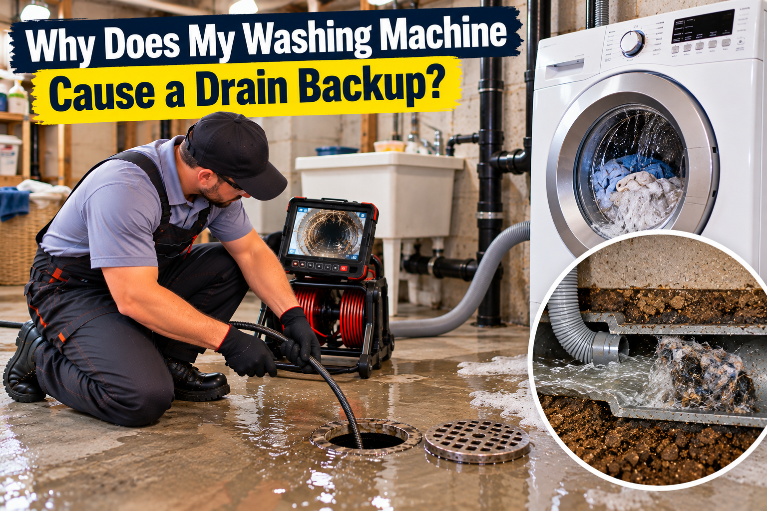 Why Does My Washing Machine Cause a Drain Backup?