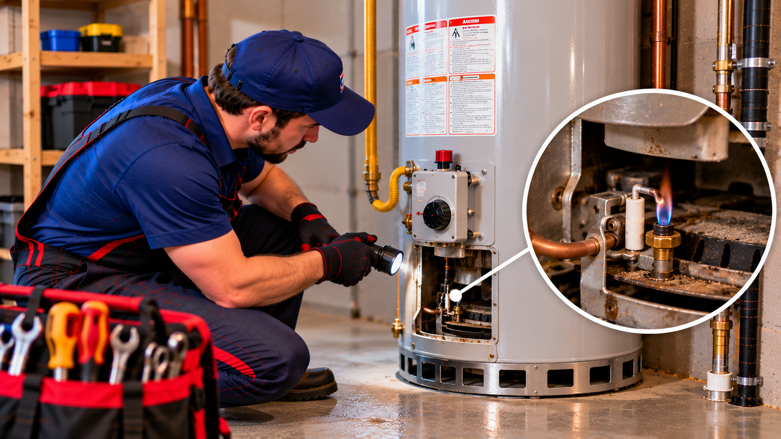 Why Does My Water Heater's Pilot Light Keep Going Out?