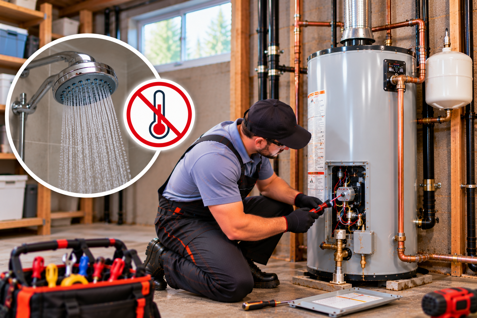 Water Heater Not Producing Hot Water — Calgary Repair and Diagnosis