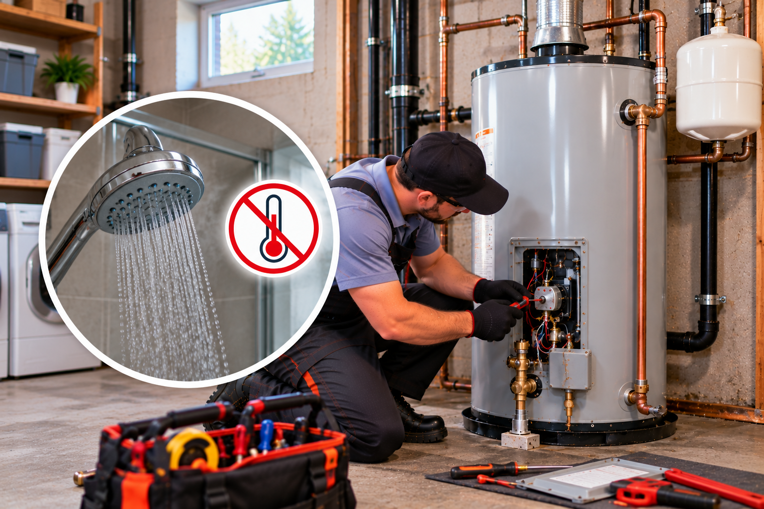 Common Causes of No Hot Water in Calgary Homes